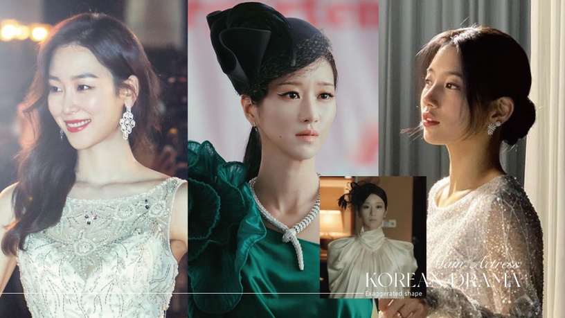 「造型超搶眼」韓劇女主!《安娜》秀智婚紗美翻,《夏娃》徐睿知這套被吐嘈「像蠶蛹」