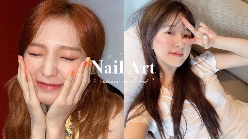2022女星美甲圖鑑!趙露思最愛裸色、熱巴單鑽美甲超仙,Jessica這款耐看又超百搭