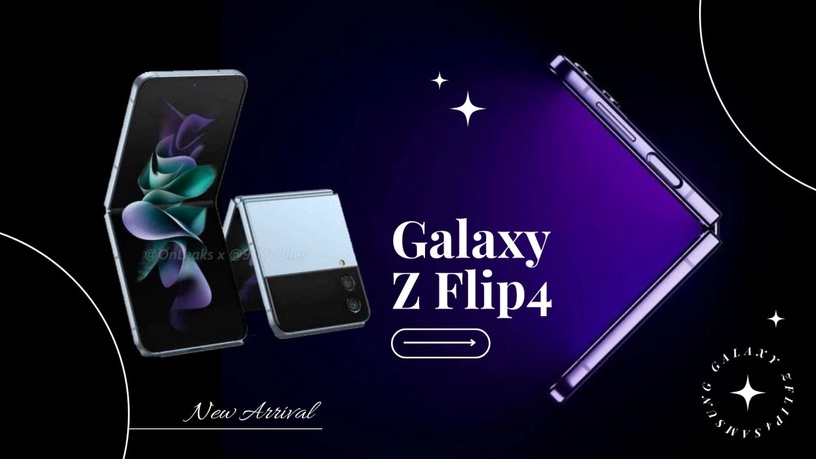 韓劇女主御用機三星Galaxy Z Flip4疑似官方預覽圖首曝光!摺痕消失、新色靜謐藍太心動