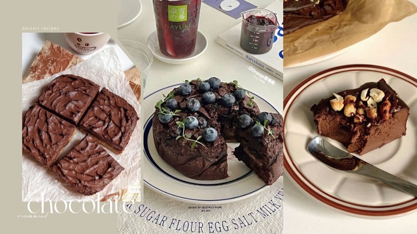 低卡巧克力甜點食譜推薦！巧克力熔岩蛋糕、厚鬆餅免烤箱，燕麥蛋糕好吃到停不下來