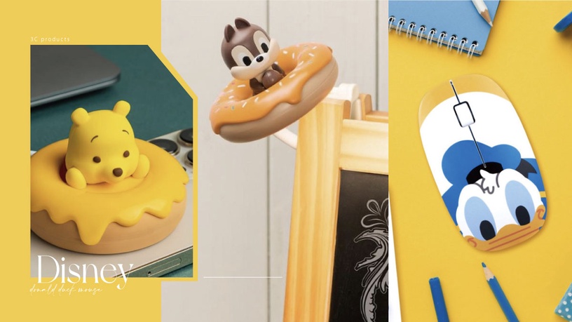 維尼甜甜圈充電盤必搶！7-11「迪士尼3C」預購登場，加碼唐老鴨滑鼠+鍵盤、奇奇造型燈