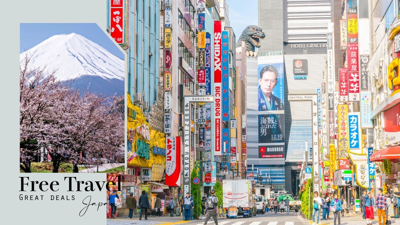 日本自由行開放、免簽證!多平台推「機加酒」自由行超值優惠,「這家」9999元起出發!