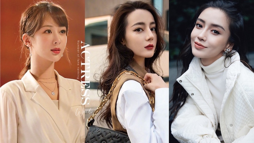陸劇女星「微博粉絲數」Top10!熱巴超越唐嫣,趙麗穎9000萬粉,楊冪粉絲數竟有1.12億