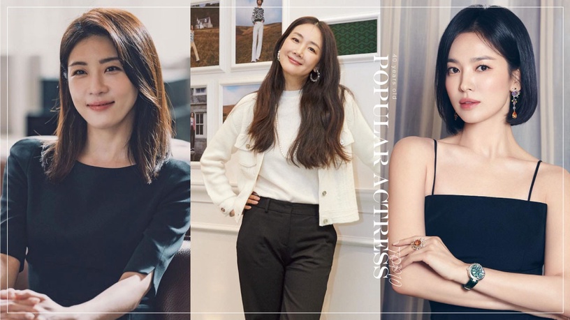 日票選「40代人氣韓國女星」TOP10!李寶英第九、金泰希第五,她打敗孫藝珍宋慧喬奪冠