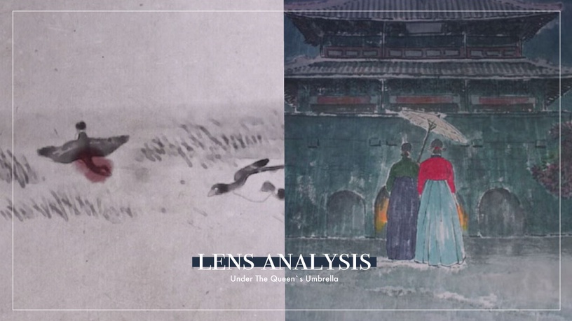 《王后傘下》鏡頭解析!「染血的鳥」象徵世子病重,「這圖」隱喻啓晟大君真面目,太絕
