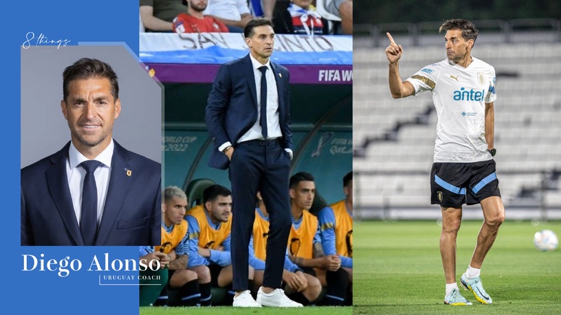 烏拉圭教練「Diego Alonso」8件事！世足賽標配西裝+大長腿迷翻全場、貝克漢曾是他老闆