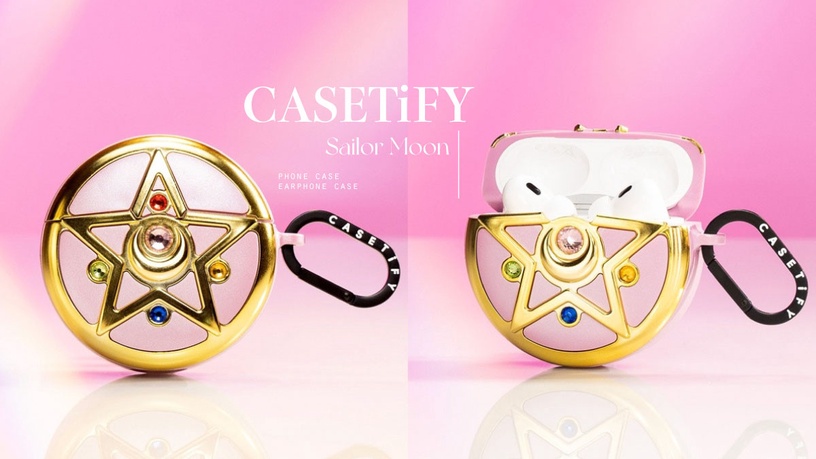 美戰迷必收!CASETiFYx《美少女戰士》超夢幻變身器Airpods保護殼登場!