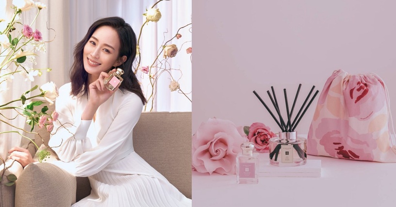 行走的戀愛感!Jo Malone London玫瑰花語香氛讓女神張鈞甯戀愛了~胭紅玫瑰蠟燭必收!