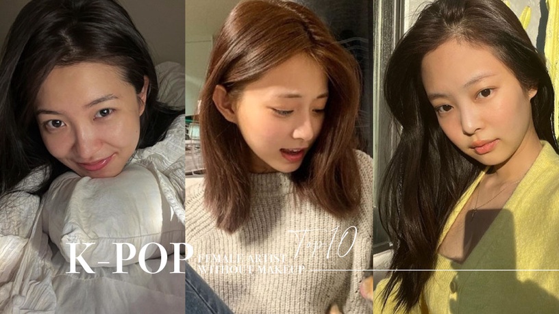 日網票選「K-POP素顏美女偶像」Top10!Jennie、Jisoo無懸念上榜, TWICE子瑜奪冠