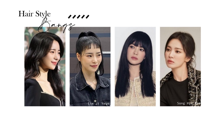 《黑暗榮耀》林智妍齊瀏海差超多!2023明星瀏海對比,宋慧喬、高允貞沒劉海更美