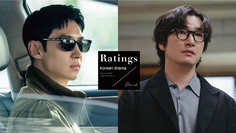 3月韓劇收視排行TOP8!《潘朵拉》第五,《模範計程車2》16%大贏《離婚律師申晟瀚》