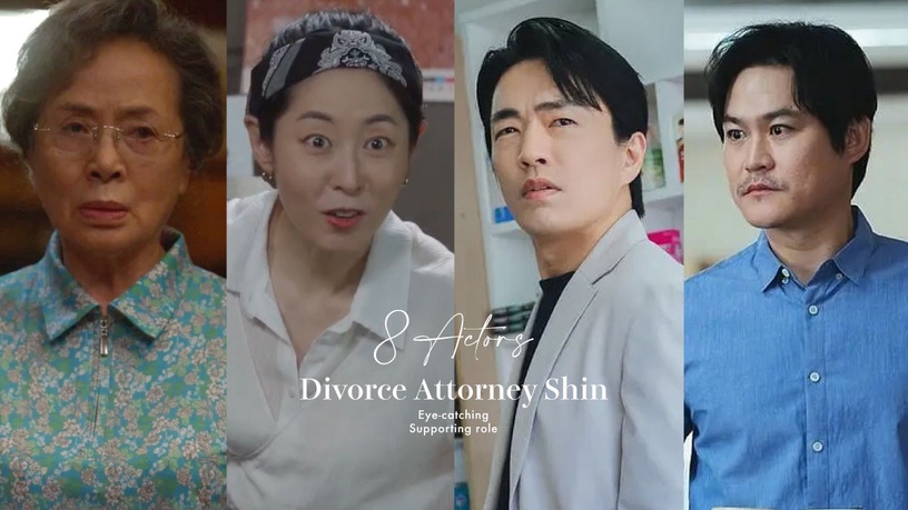《離婚律師申晟瀚》8大吸睛配角!惡婆婆曾是頂級女星,他是《黑暗榮耀》如炡復仇關鍵
