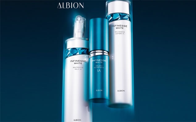 ALBION 全方位對抗初老型暗沉問題的美白保養!
