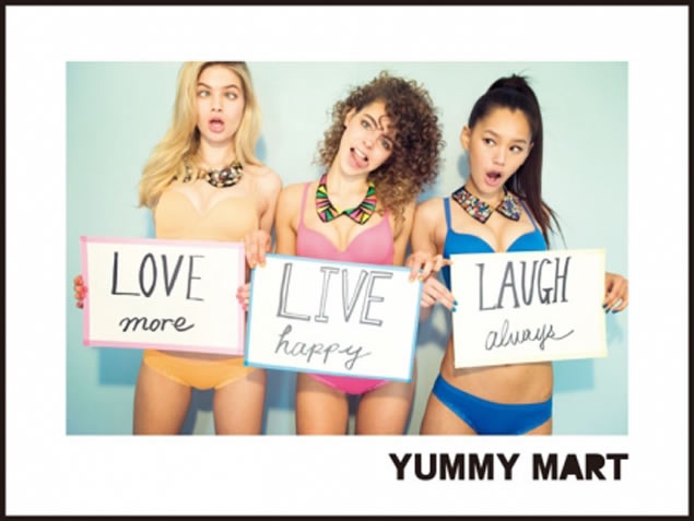 日本妞必敗YUMMY MART內衣款!