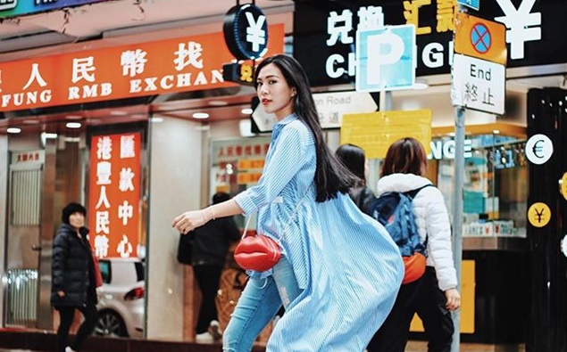 莫莉最近去哪了?穿梭在韓國和香港的時裝週!