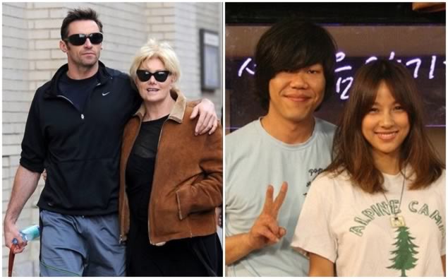 天菜配凡人也能你儂我儂~這些夫妻檔顏值讓人跌破眼鏡!