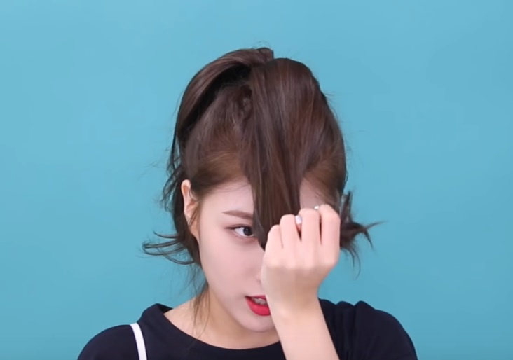 髮量少必學!簡單兩方法綁出充滿朝氣又大顆的包頭!