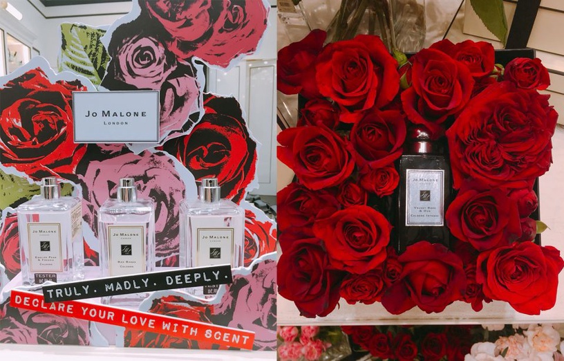 2/10 Jo Malone 台北101快閃花店!限量花盒、新品護唇膜最佳情人節禮物~