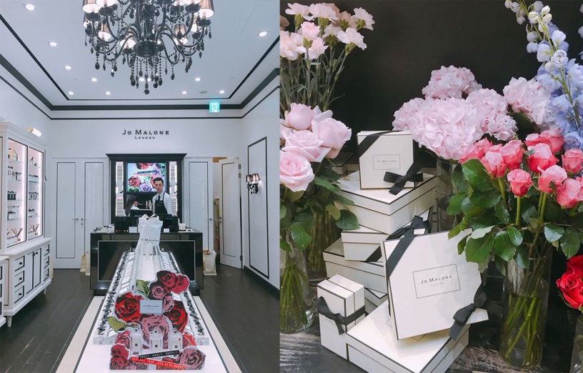 2/10 Jo Malone 台北101快閃花店!限量花盒、新品護唇膜最佳情人節禮物~