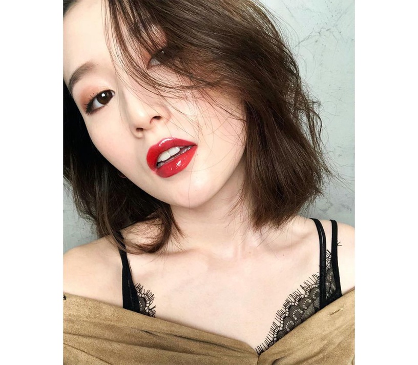 「櫻桃番茄紅唇」Pony、heizle擦了超顯白~ 開架相似色追流行不買貴!