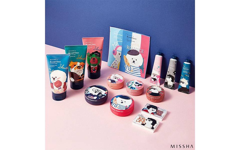 Missha萌狗聯名彩妝!MISSHAXBeyond Closet屈臣氏獨家限量!