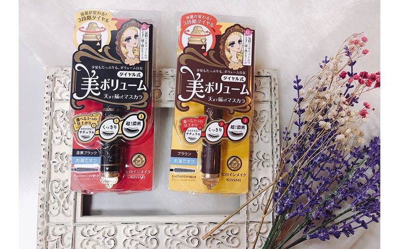 KISS ME三段式睫毛膏!一次轉出「淡→濃」,等於買了三款睫毛膏