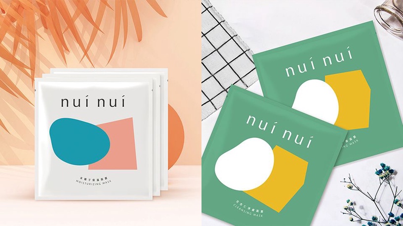 這款面膜當伴手禮很可以~MIT植萃品牌nui nui可愛童趣包裝,超想全部打包回家