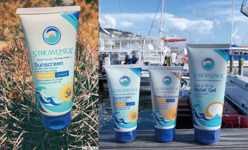 友善海洋防曬推薦3:Stream2Sea 友善海洋防曬乳 運動型 SPF30 90ml ,NT770