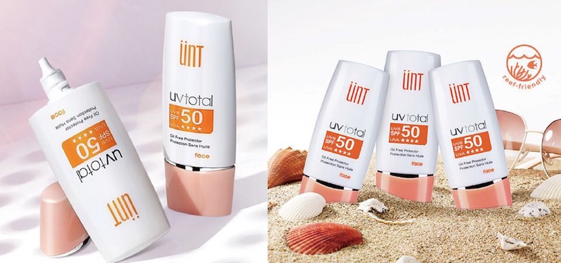 友善海洋防曬推薦6:UNT 白茶輕透無油防曬乳SPF50★★★★ 40ml ,NT450