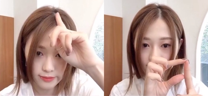 韓國髮型師零失敗「剪瀏海」技巧!關鍵比例尺「指節與拇指」,剪出適合自己臉型的瘦臉瀏海!