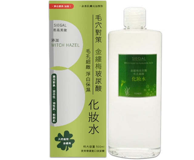 思高 金縷梅玻尿酸毛孔細緻化妝水 500ml,NT.159