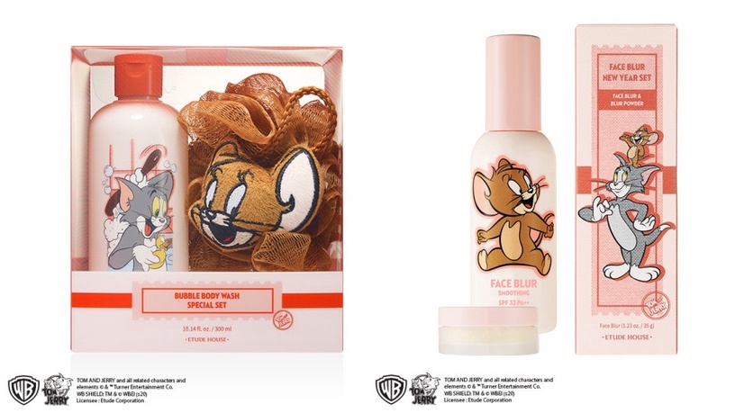 ETUDE HOUSE x 湯姆貓與傑利鼠推出聯名彩妝!Tom & Jerry粉絲絕對要收藏
