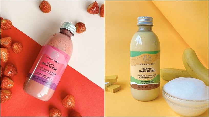 沐浴果昔 法國SPA薰衣草舒緩助眠香霧 宅在家保養 宅在家好物 TheBodyShopTaiwan 美體小舖