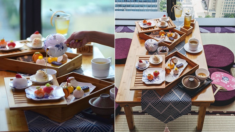 絕美日式調酒甜點!W Hotel紫艷酒吧X Wedgwood推出限定「JAP-YEN 和風艷」姊妹必去