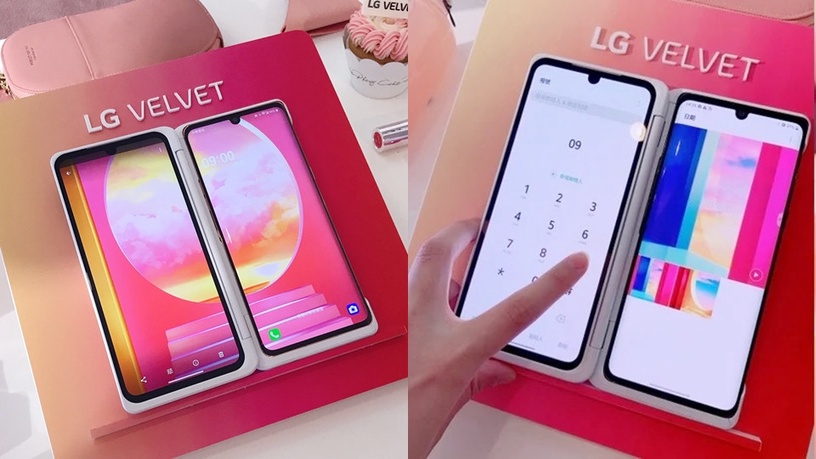 美到尖叫!LG甜度破表新品「蛋糕機」,光滑鏡面設計防水防塵,第一支5G手機就決定是它