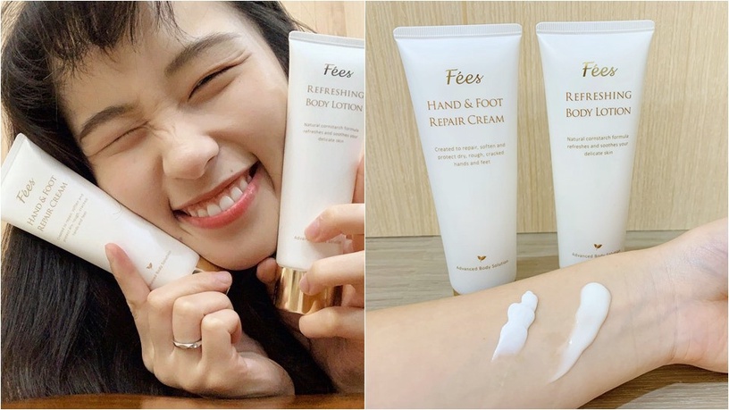 Fées 法緻 沁涼舒活乳 手足修護霜 分點精準保養 夏日身體乳液推薦