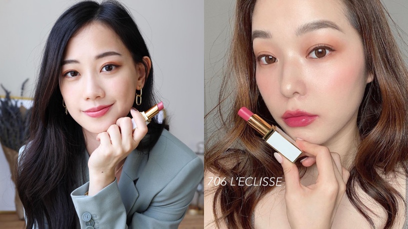 TOM FORD訂製白管 #琉璃光唇,入秋必須搶先收!一擦爆水打造「又純又欲」低調性感美貌