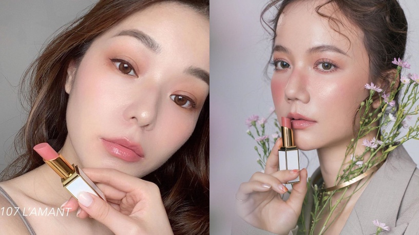 TOM FORD訂製白管 #琉璃光唇,入秋必須搶先收!一擦爆水打造「又純又欲」低調性感美貌