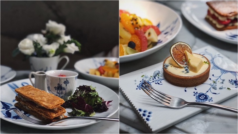 皇家哥本哈根 royalcopenhagen 擺盤challenge