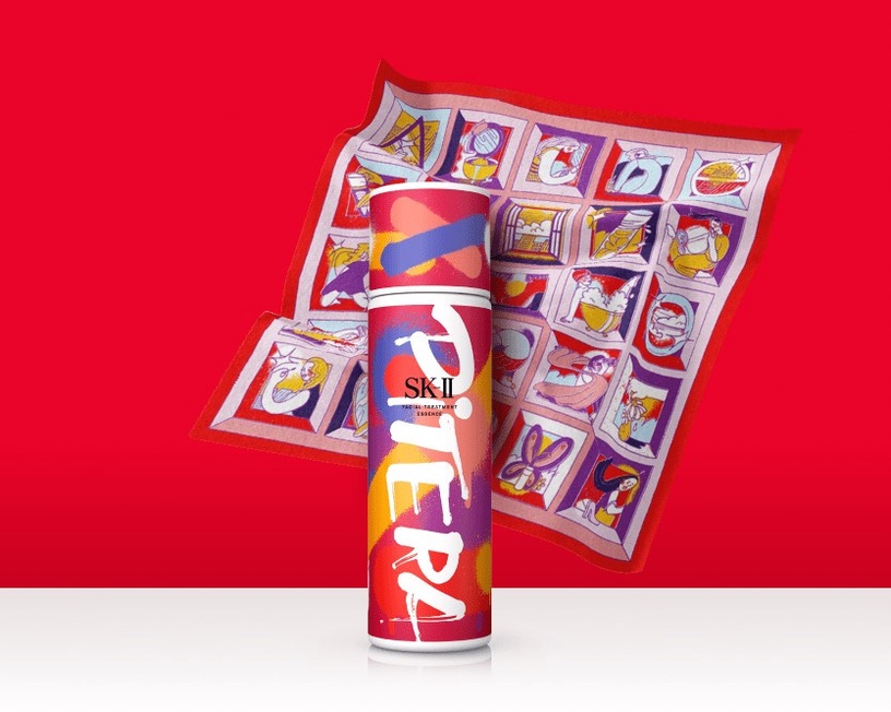 SKII PiteraStreetArt 青春露 PiteraEssence 2020百貨週年慶 青春露街頭藝術限量版 ad