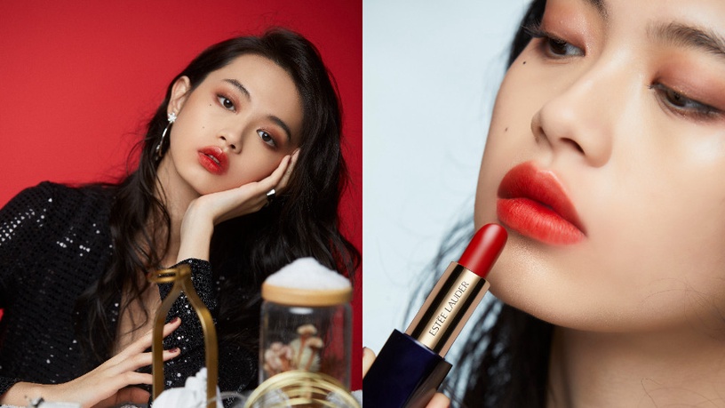 雅詩蘭黛聖誕全新唇色!今年秋冬最生火的顯白「栗熱紅酒唇」,跑趴內行人必帶款搶先擦