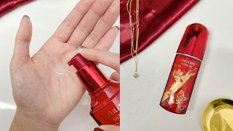 資生堂小紅瓶 新年彈嫩亮 7天不一YOUNG 我是資生堂小紅粉