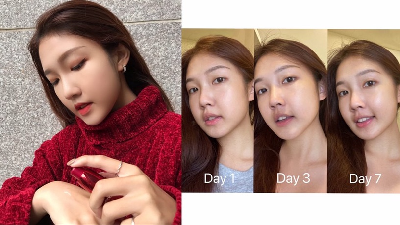 資生堂小紅瓶 新年彈嫩亮 7天不一YOUNG 我是資生堂小紅粉