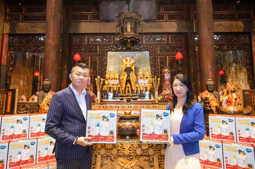 史上最強聯名「好水專家BRITA X北港武德宮」,2021就靠超Q虎爺加持好水告別過去紛擾!