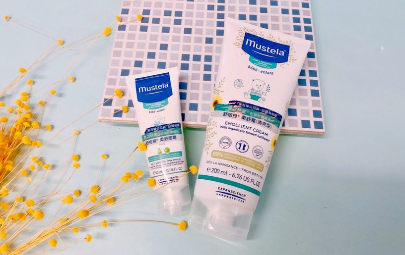 慕之恬廊 mustela 慕之幼爽身潤膚乳 嬰兒香 舒恬良柔舒霜 冬季乾癢 乳液推薦