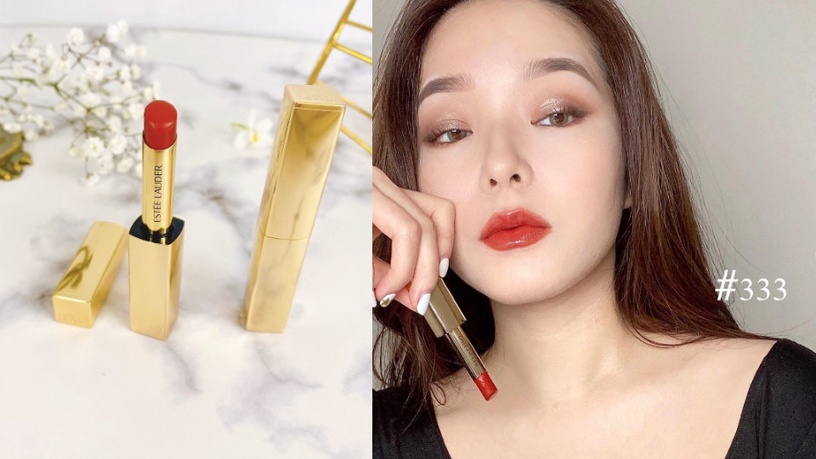 剛上市IG狂洗版!雅詩蘭黛小金管水潤綿密、晶亮光澤美暈乾唇人必收!加推隱藏護唇好物