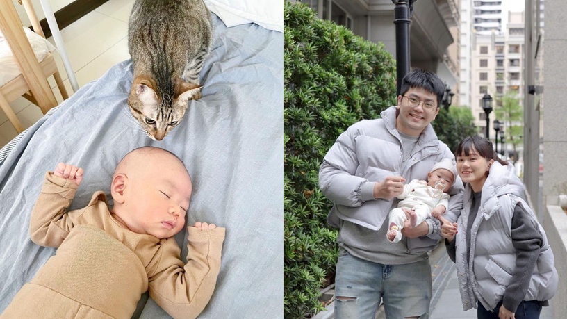 甜美人妻陳彥婷:毛孩和嫩嬰從不衝突,都是我的寶貝!新手爸媽QA來啦~