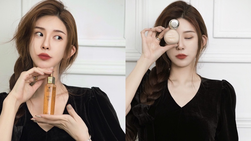 嬌蘭 guerlain 神滴平衡油 微霧小燈泡 母胎光澤 生吐司美肌 燕麥奶蓋妝
