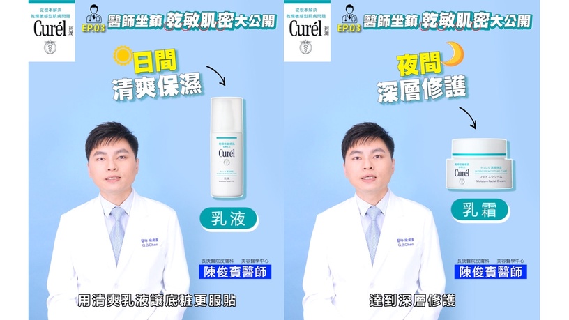 乾敏肌 皮膚科醫師解答 珂潤 洗卸 基礎保養