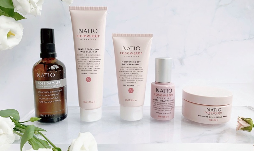 NATIO 玫瑰精粹系列 玫瑰精粹新生修護精華 居家玫瑰SPA 防呆美貌箱